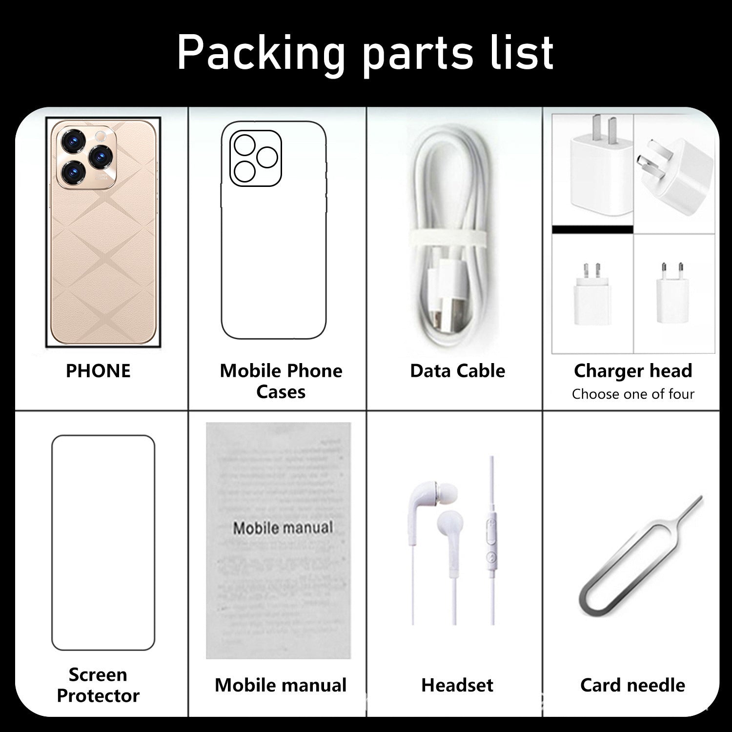 Hot selling product A16 ProMax Android Smartphone16+1T Factory Direct Sales Mobile Phones