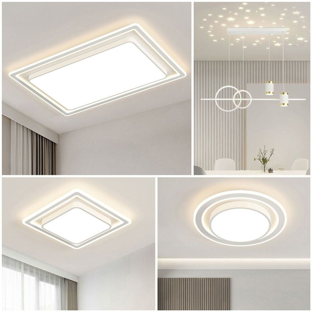 2025New Style Living Room Elegant Ceiling Light Main Light Eye Protection led Modern Whole House Minimalist Lighting Bedroom