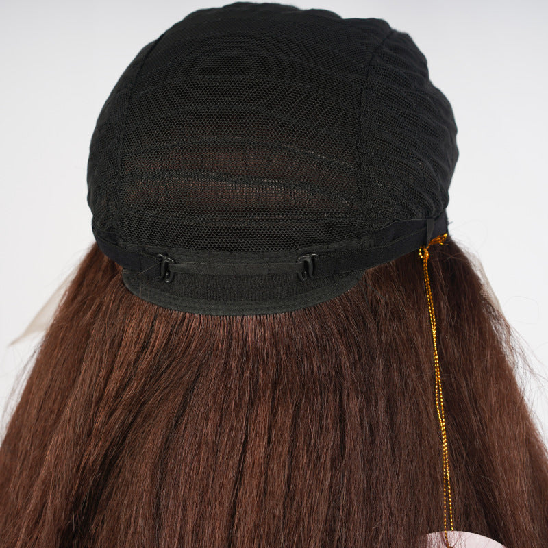 European and American Style Wig Fluffy Headband Hairband Magic Tape Wig Headband African Wig Long Wig Headband Versatile