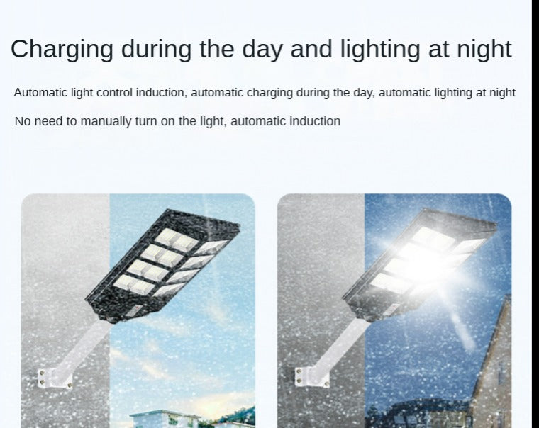 Ip65 Waterproof Outdoor Sports Sensor Outdoor Trail Lighting Integrated Solar Street Lights