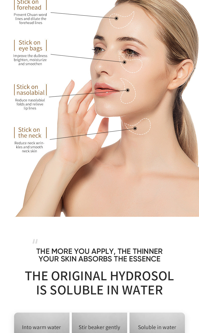 Full English Eye Mask ZOZU Golden Avocado Moisturizing and Hydrating   foreign trade skincare products live wholesale