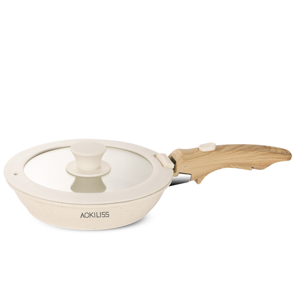 ACL  Household Detachable Set Pot Non-Stick Pot Nine-Piece Frying Pan Soup Pot Frying Pan Induction Cooker Gas Universal