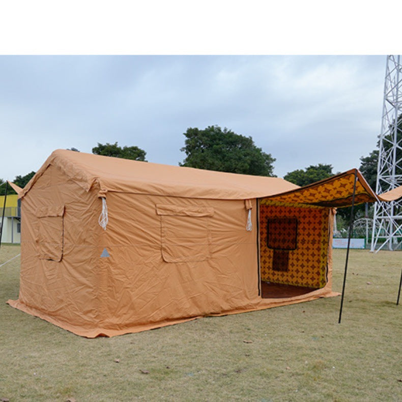 Wholesale Middle East Inflatable Tent Outdoor Camping Desert Dustproof Waterproof Saudi Arabia Sunshade for Multiple People