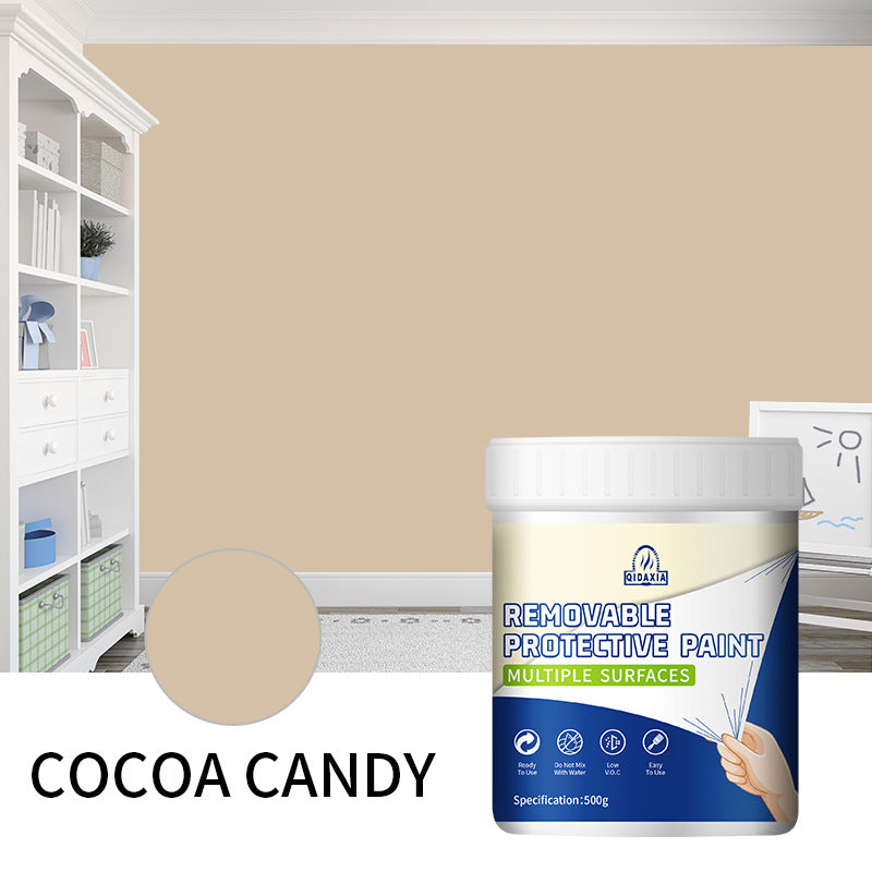 QIDAXIA Multi-Surface Removable Protective Paint Tearable Paint Peelable Water-Based Elastic Latex Paint