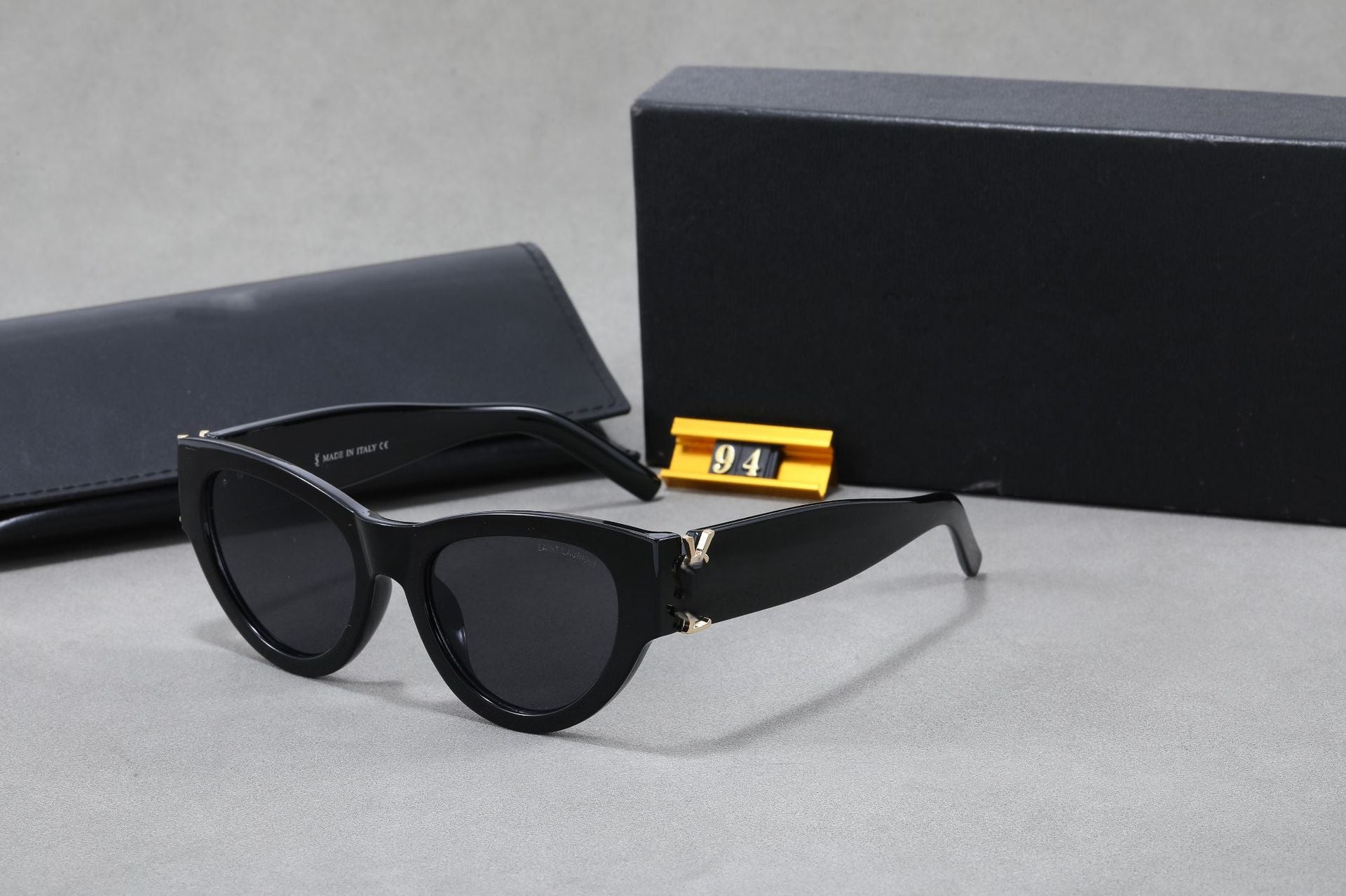 Latest YS Cat Eye Yangshulin Luxury Brand Men's and Women's Sunglasses High-Quality Gradient Color Hot-Selling Sunglasses