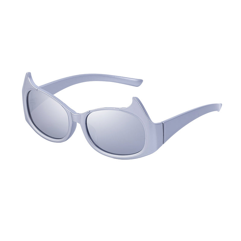 Personality Y2K Cat Eye Sunglasses Women's European and American New Trendy ins Street Style Sunglasses for Men Wholesale