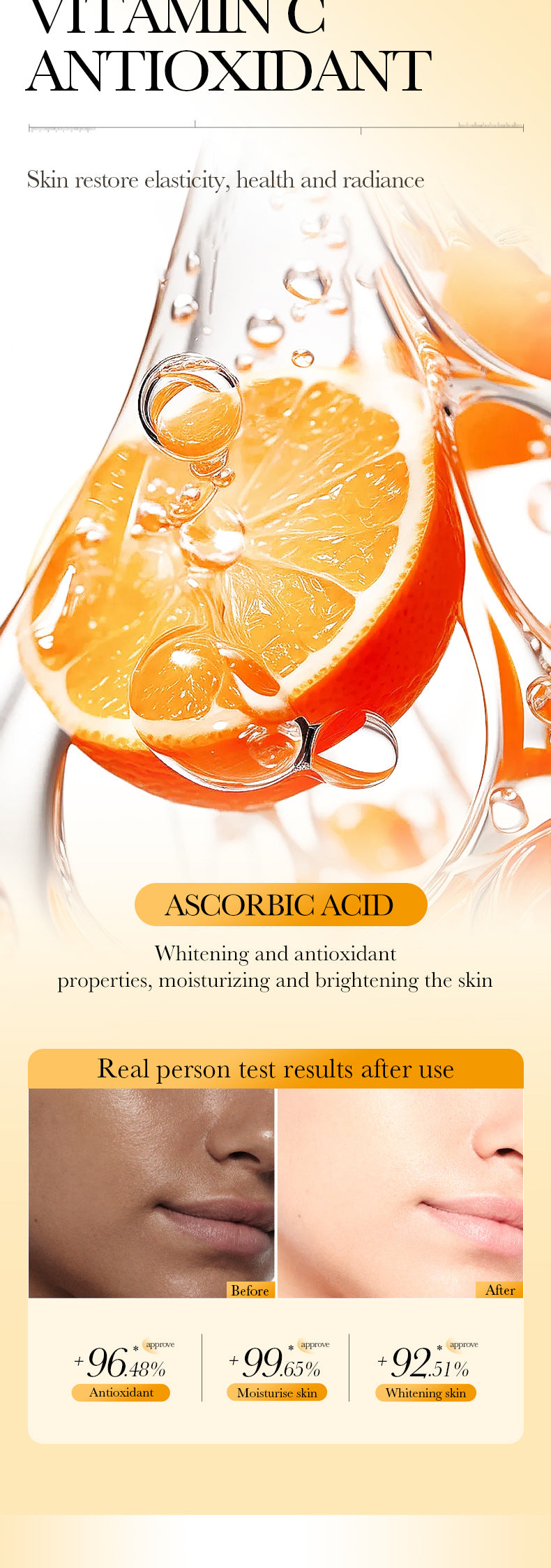 Niacinamide in English VC Facial Mask BIOAOUA Brightening Antioxidant Hydrating Moisturizing Mask  Wholesale