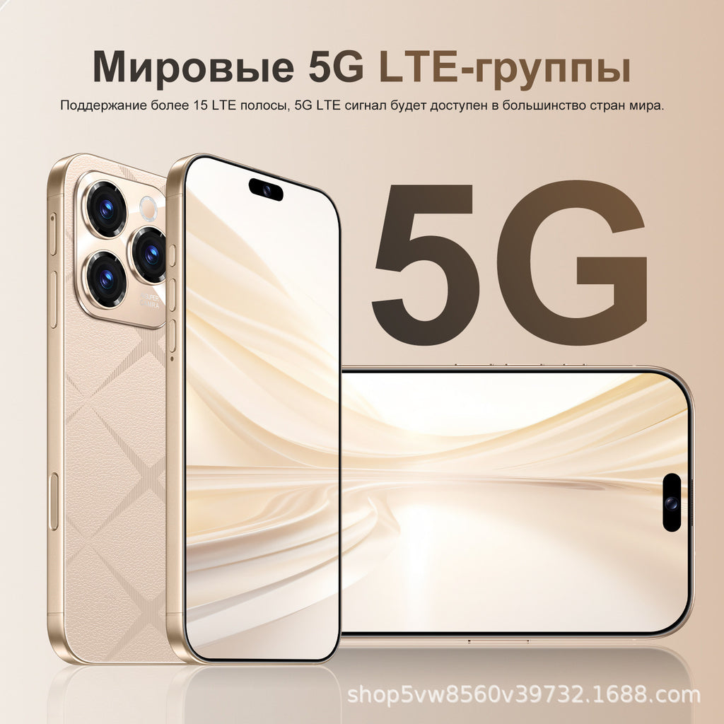 Hot Sale A16ProMax Android Intelligence5G Mobile Phone16+1T Factory Direct Sales Mobile Phones