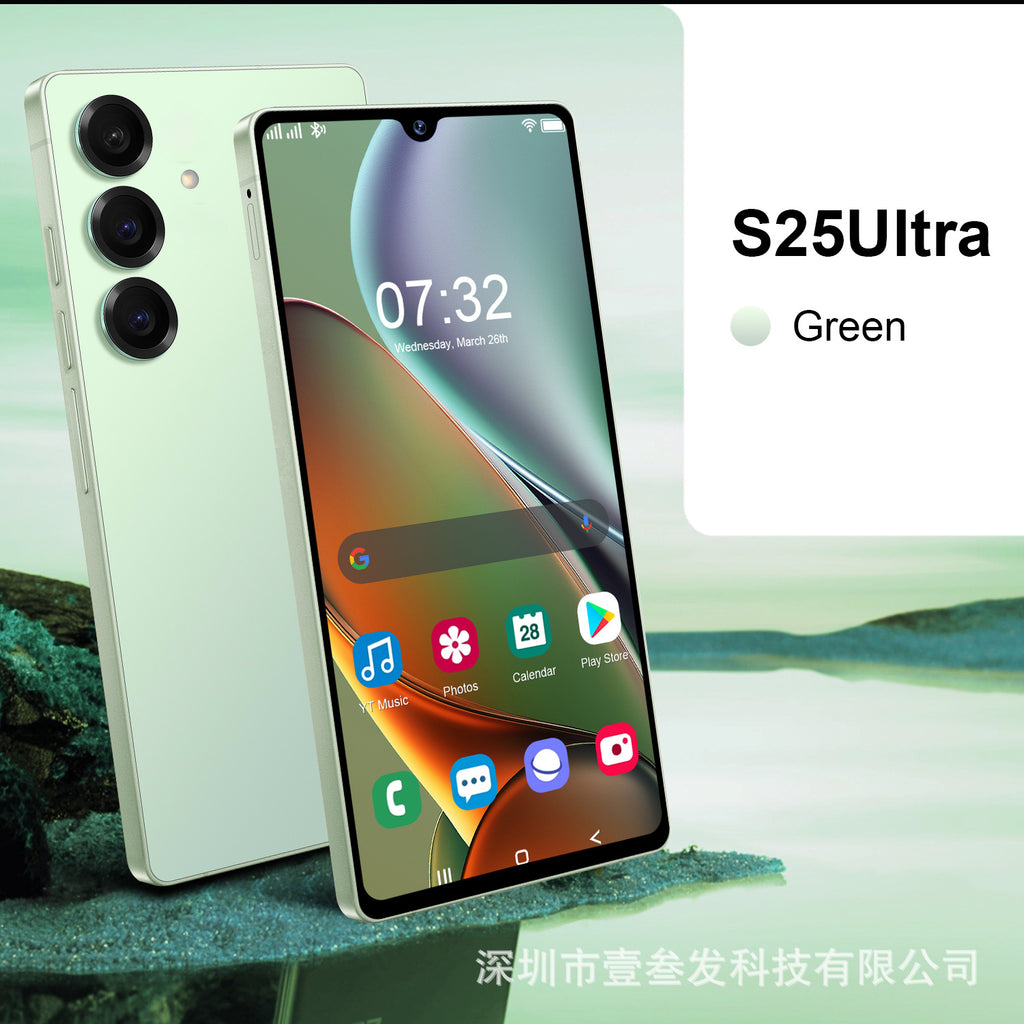 S25 Ultra+Smartphone  16+1T High-end7.3Inch Large Screen Android13Source