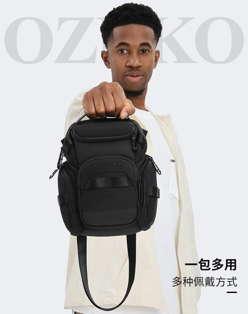 Tactical Cycling Leg Bag Motorcycle Waist Bag Men's Waterproof Multifunctional Motorcycle Crossbody Shoulder Bag Outdoor Sports Bag