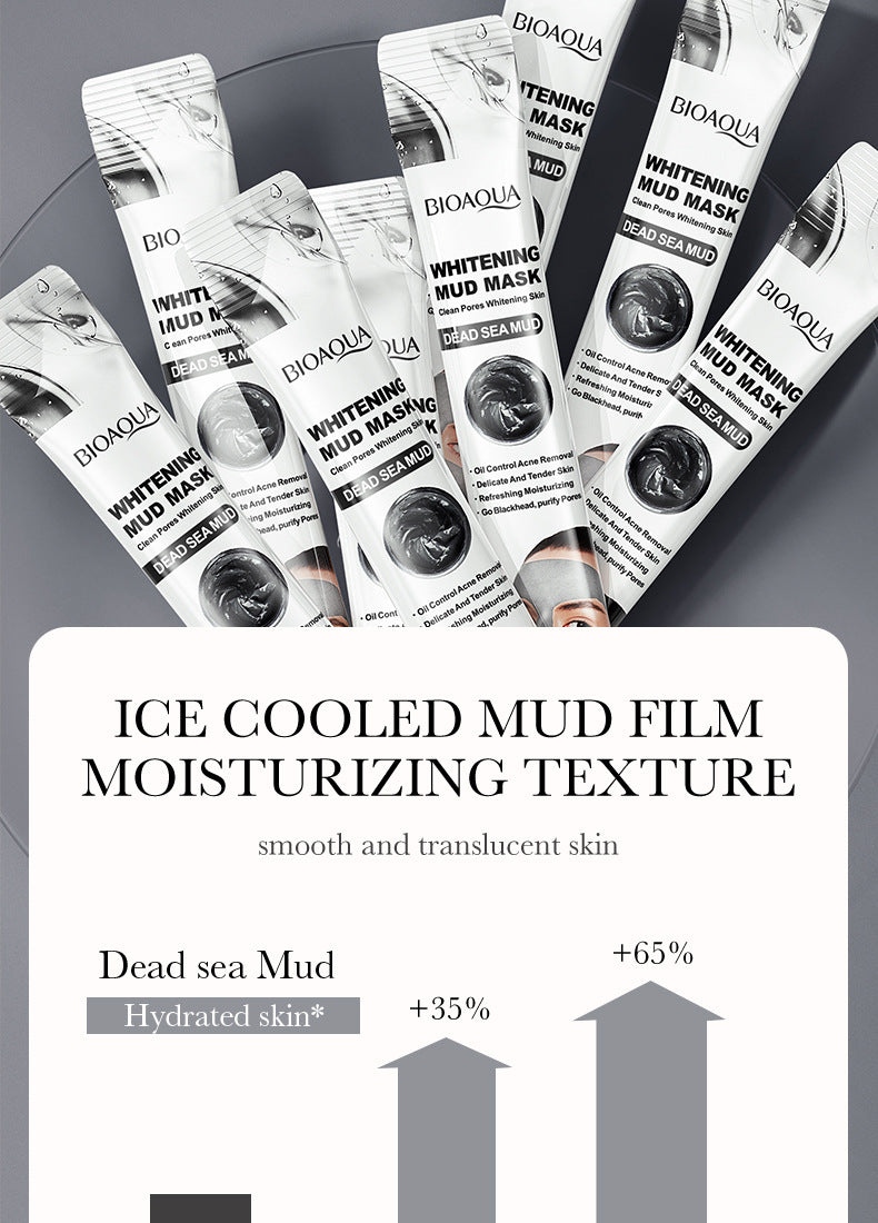 Cleansing Mask BIOAOUA Cucumber Pore Cleansing Smear-On Portable Mud Mask  Foreign Trade Wholesale