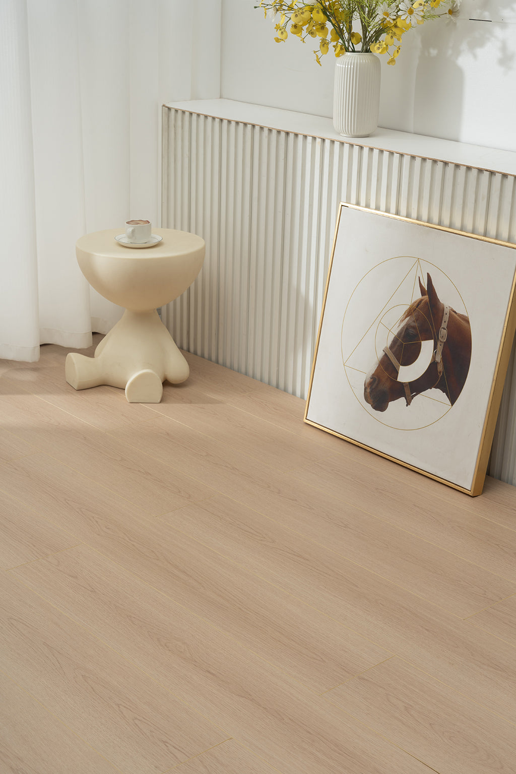 JX801 Diamond Coating Full Birch Multi-layer Core Oak Grain Clicklock Engineered Flooring