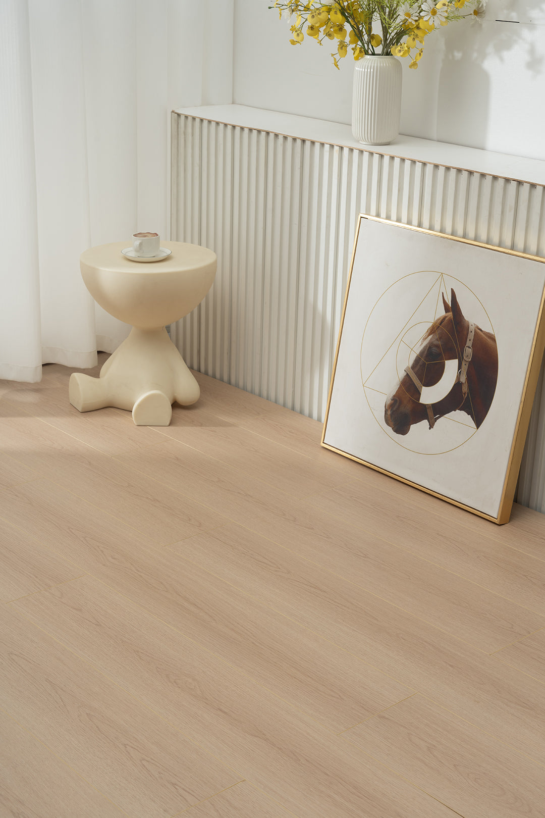 JX801 Diamond Coating Full Birch Multi-layer Core Oak Grain Clicklock Engineered Flooring