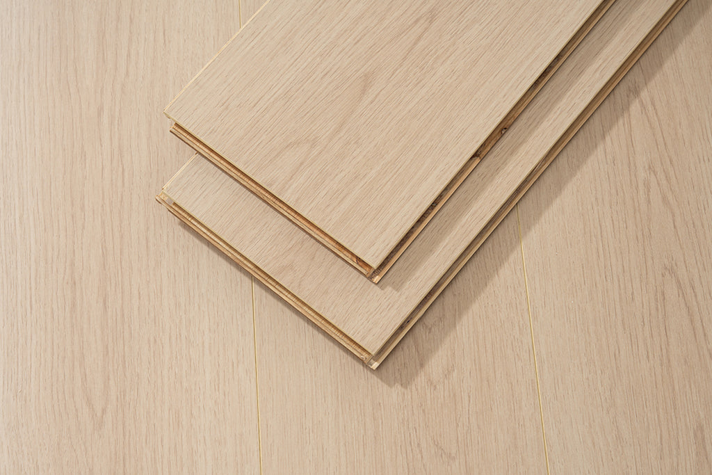 JX801 Diamond Coating Full Birch Multi-layer Core Oak Grain Clicklock Engineered Flooring