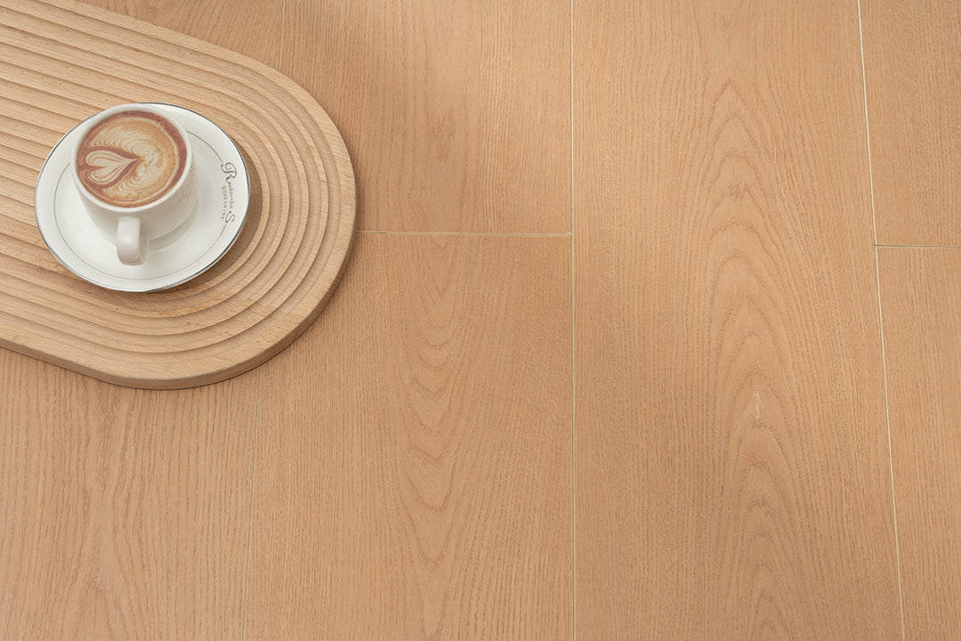 JX806 Diamond Coating Full Birch Multi-layer Core Oak Grain Clicklock Engineered Flooring