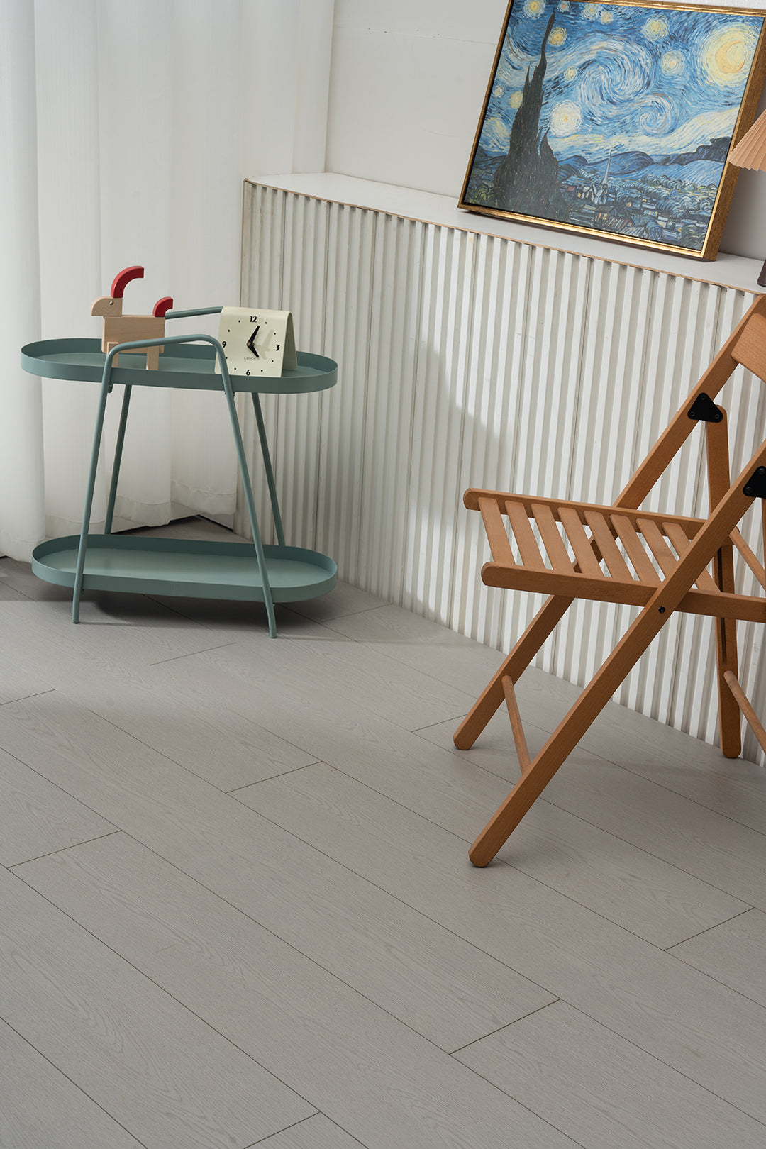 JX807 Diamond Coating Full Birch Multi-layer Core Oak Grain Clicklock Engineered Flooring