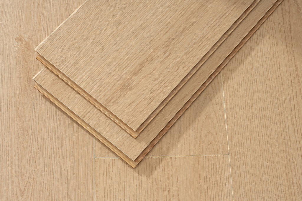 JX8201 Diamond Coating Full Birch Multi-layer Core Oak Grain Clicklock Engineered Flooring