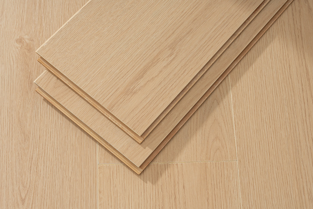 JX8201 Diamond Coating Full Birch Multi-layer Core Oak Grain Clicklock Engineered Flooring