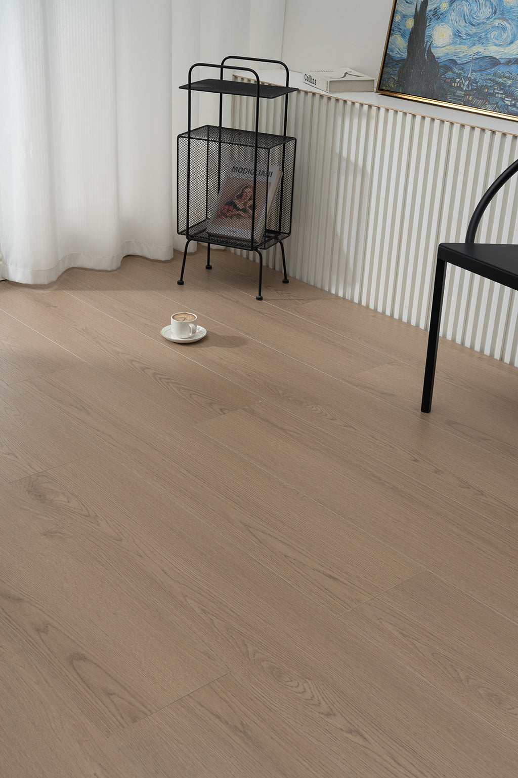 JX8202 Diamond Coating Full Birch Multi-layer Core Oak Grain Clicklock Engineered Flooring