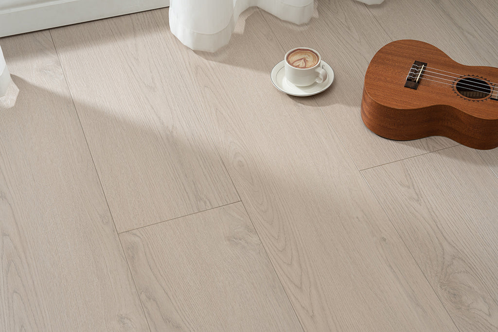 JX8203 Diamond Coating Full Birch Multi-layer Core Oak Grain Clicklock Engineered Flooring