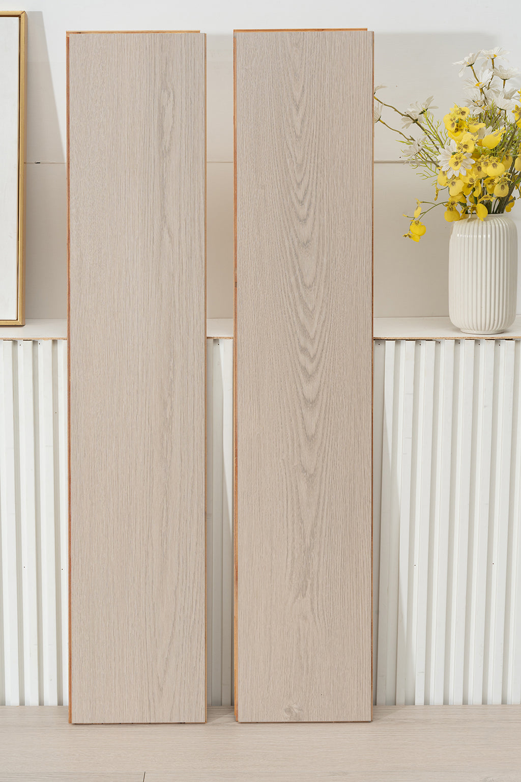 JX8203 Diamond Coating Full Birch Multi-layer Core Oak Grain Clicklock Engineered Flooring
