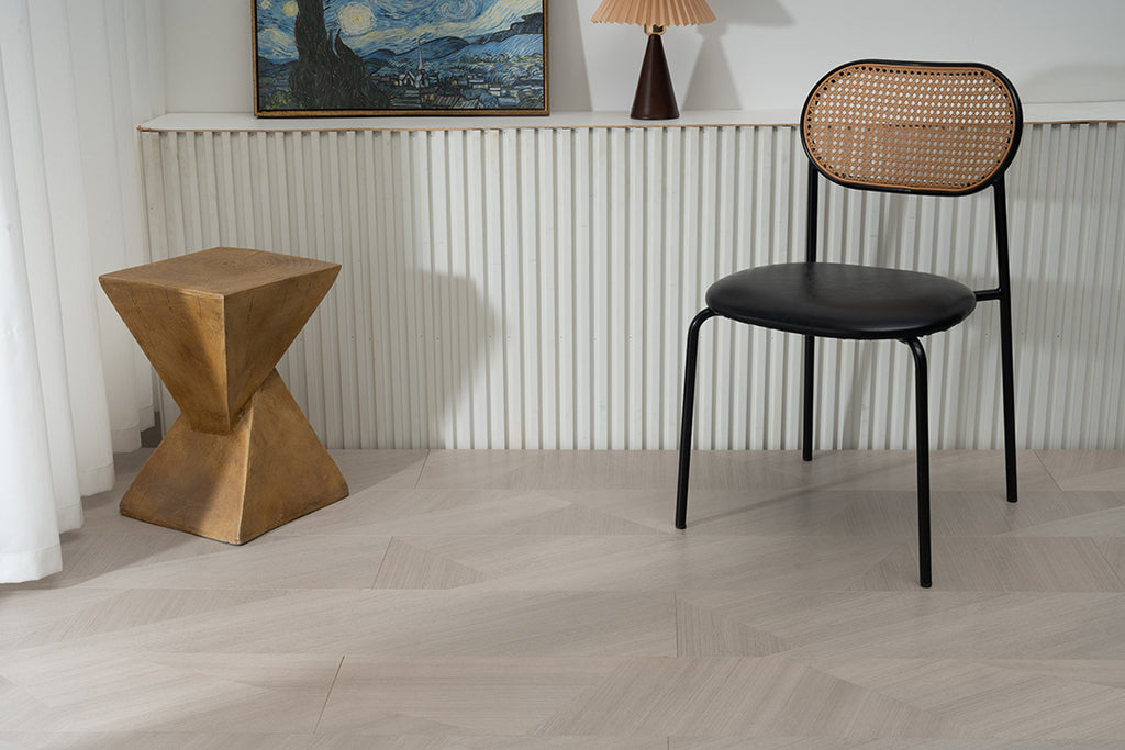 JX8204 Diamond Coating Full Birch Multi-layer Core Oak Grain Clicklock Engineered Flooring