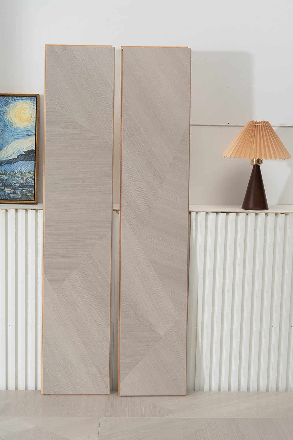 JX8204 Diamond Coating Full Birch Multi-layer Core Oak Grain Clicklock Engineered Flooring