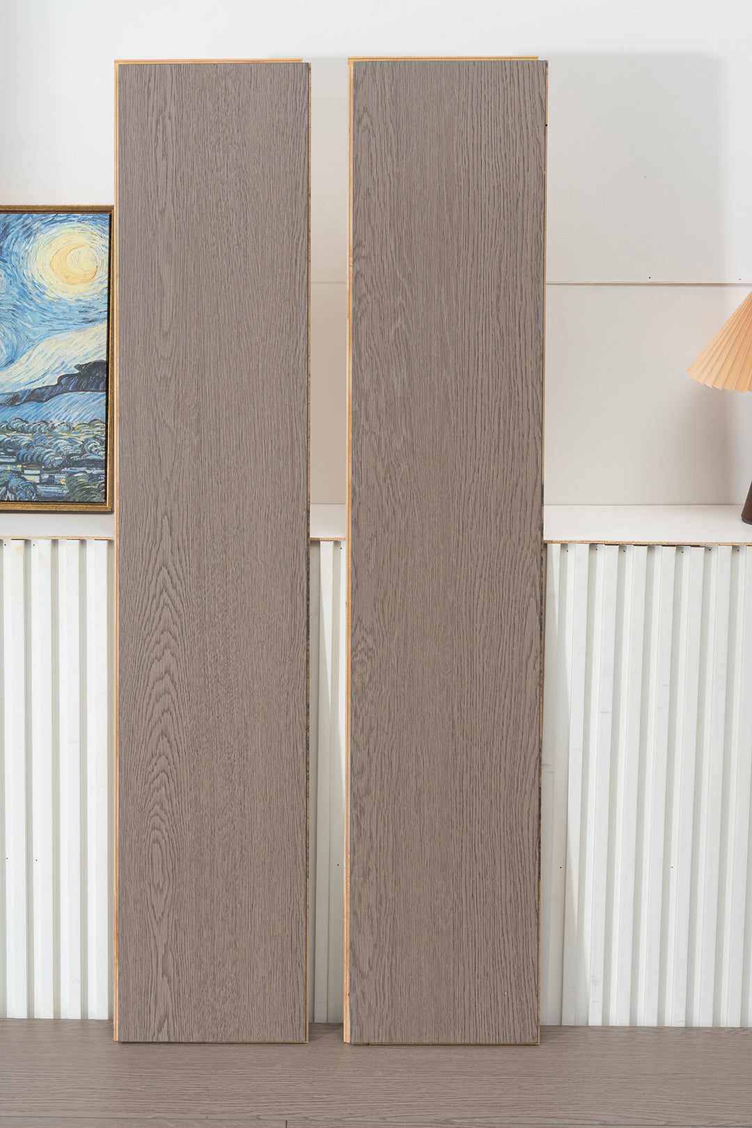 JX8206 Diamond Coating Full Birch Multi-layer Core Oak Grain Clicklock Engineered Flooring