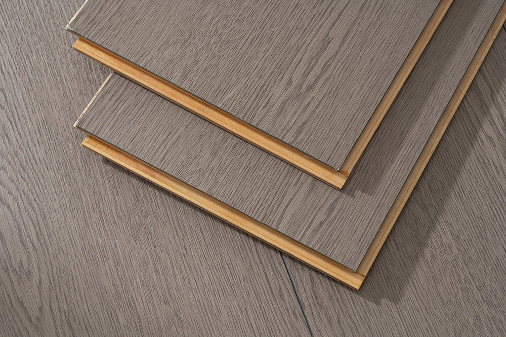 JX8206 Diamond Coating Full Birch Multi-layer Core Oak Grain Clicklock Engineered Flooring