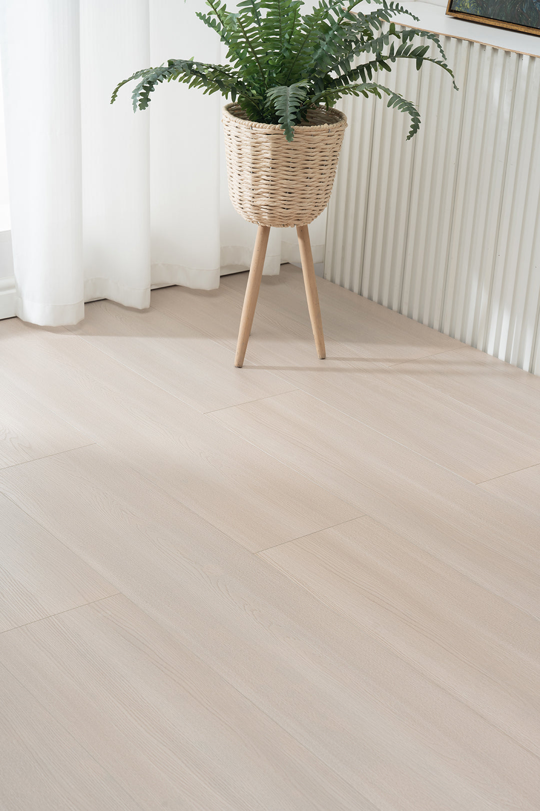 JX8207 Diamond Coating Full Birch Multi-layer Core Oak Grain Clicklock Engineered Flooring