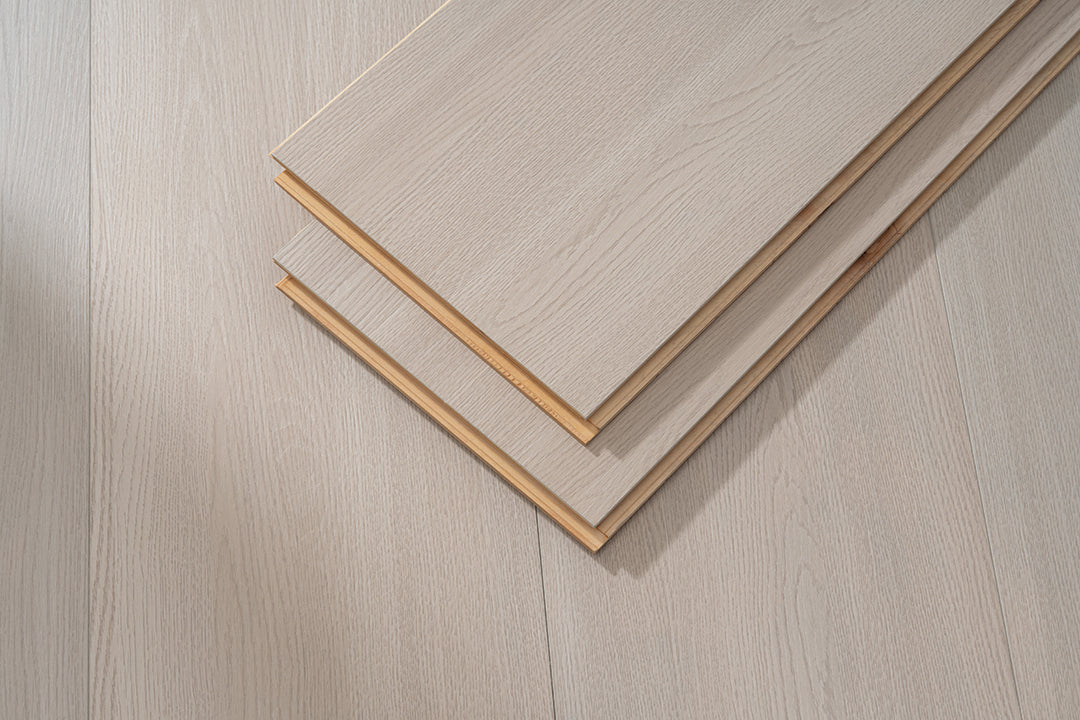 JX8207 Diamond Coating Full Birch Multi-layer Core Oak Grain Clicklock Engineered Flooring