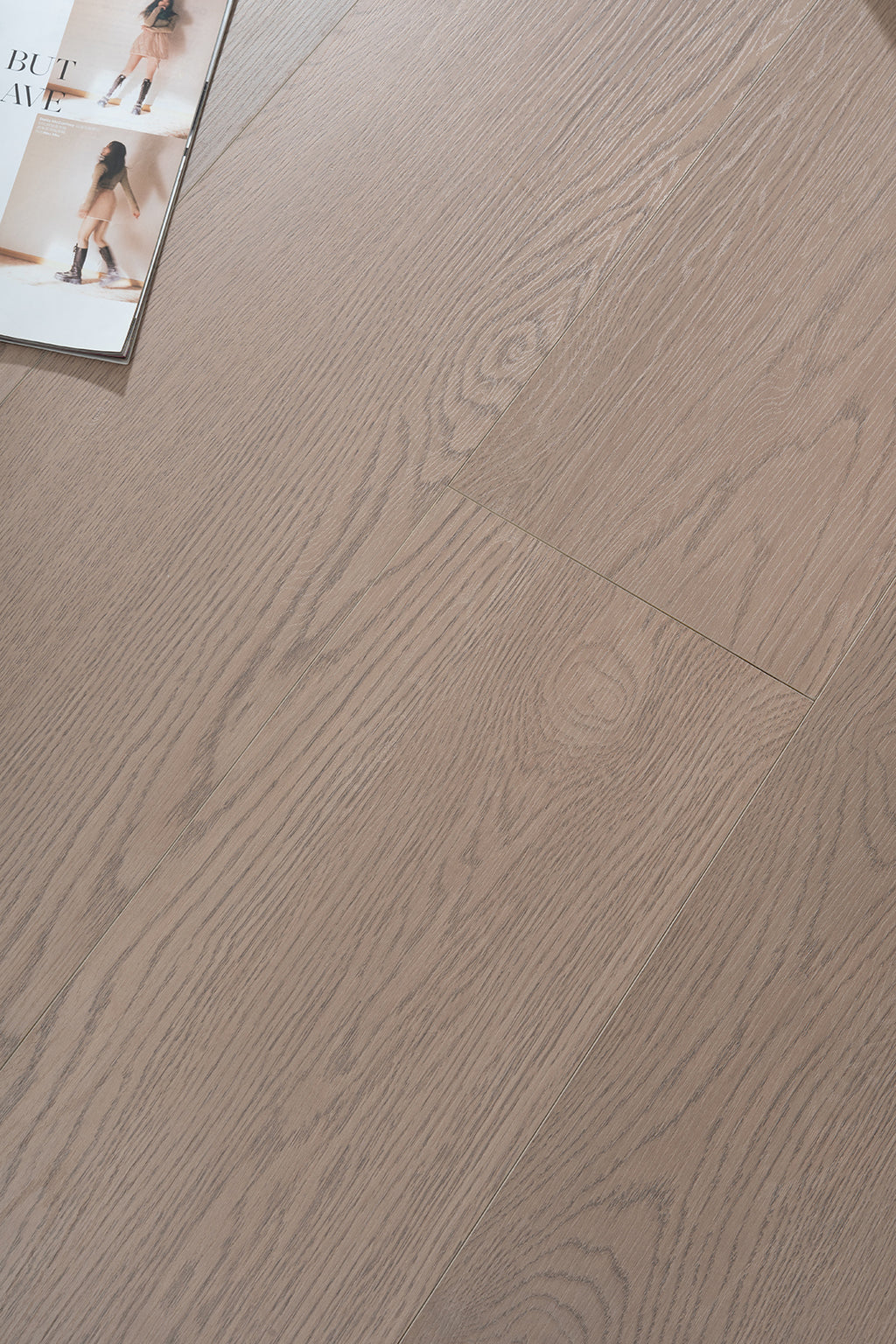 JX8208 Diamond Coating Full Birch Multi-layer Core Oak Grain Clicklock Engineered Flooring