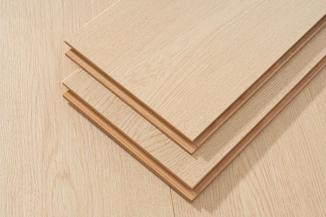 JX8103 Diamond Coating Full Birch Multi-layer Core Oak Grain  Clicklock Engineered Flooring