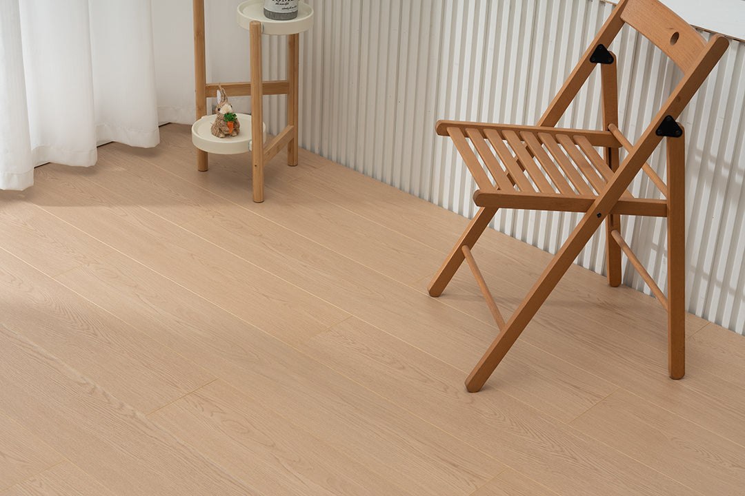 JX8105 Diamond Coating Full Birch Multi-layer Core Oak Grain Clicklock Engineered Flooring