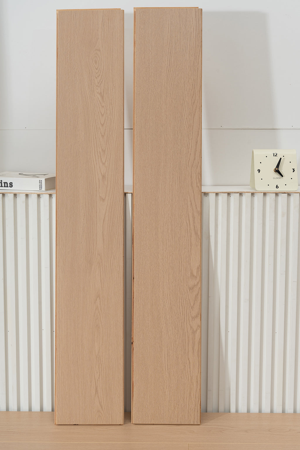 JX8105 Diamond Coating Full Birch Multi-layer Core Oak Grain Clicklock Engineered Flooring