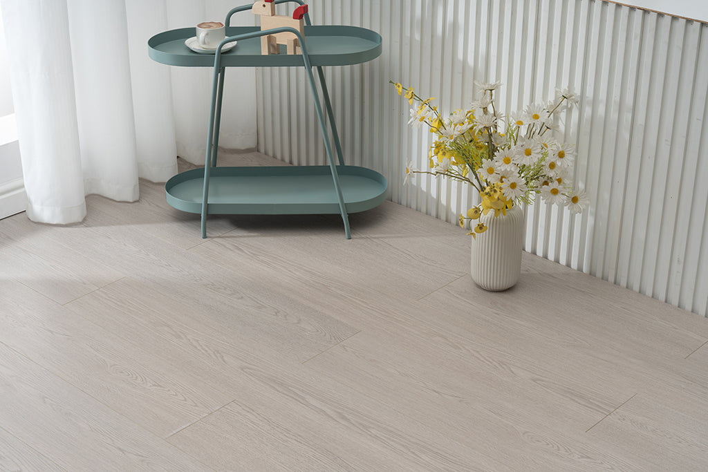 JX8109 Diamond Coating Full Birch Multi-layer Core Oak Grain Clicklock Engineered Flooring