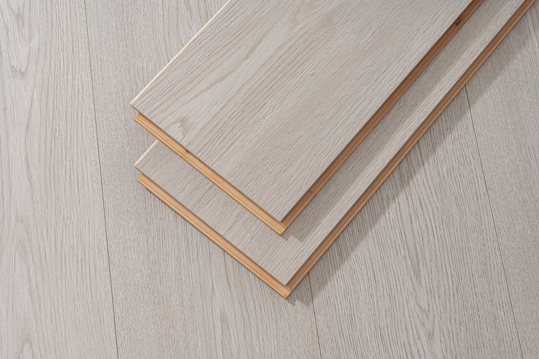 JX8109 Diamond Coating Full Birch Multi-layer Core Oak Grain Clicklock Engineered Flooring