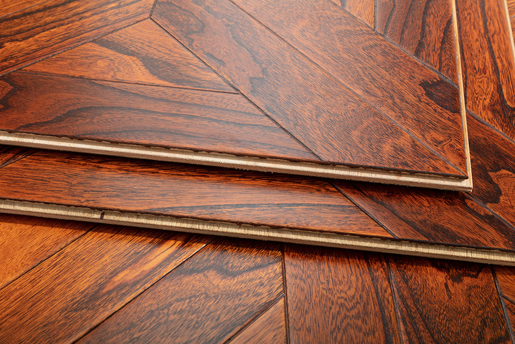 9101 Art Parquet Full Birch Multi-layer Core Solid Wood  Veneer  Skid-resistant Flush Joint Engineered Flooring