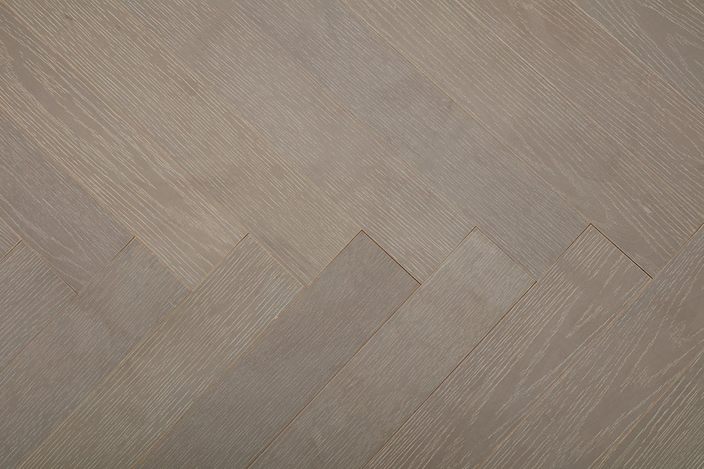 9212 Herringbone Art Parquet  Full Birch Multi-layer Core Solid Wood Oak Veneer Brushed Clickblock Joint Engineered Flooring