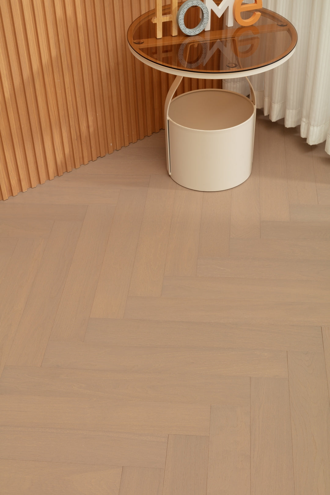9231 Herringbone Art Parquet Full Birch Multi-layer Core Solid Wood Oak Veneer Clickblock Joint Engineered Flooring