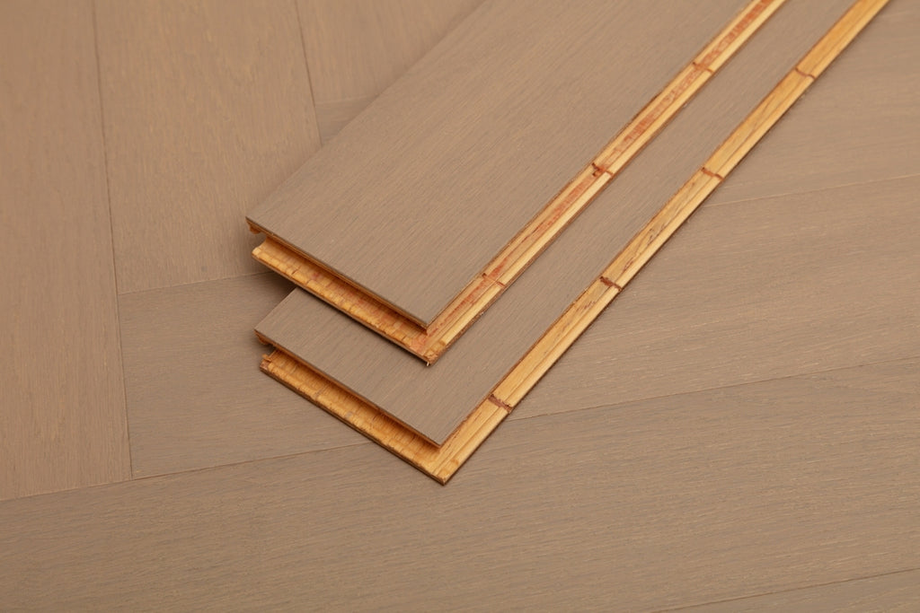 9231 Herringbone Art Parquet Full Birch Multi-layer Core Solid Wood Oak Veneer Clickblock Joint Engineered Flooring
