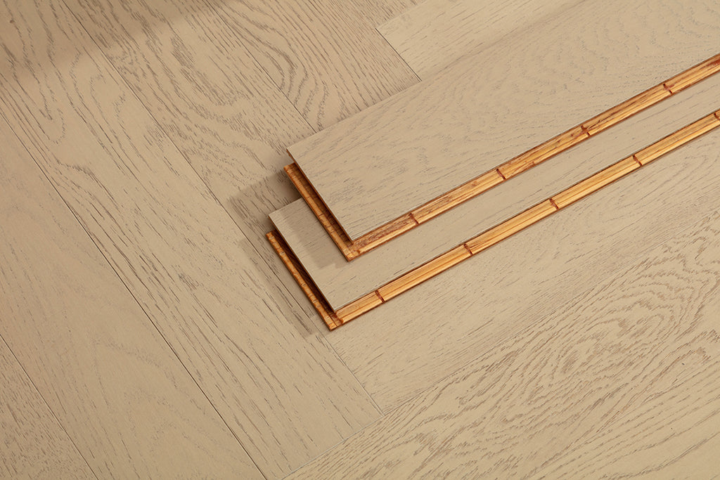 9236 Herringbone Art Parquet Full Birch Multi-layer Core Solid Wood Oak Veneer Clickblock Joint Engineered Flooring