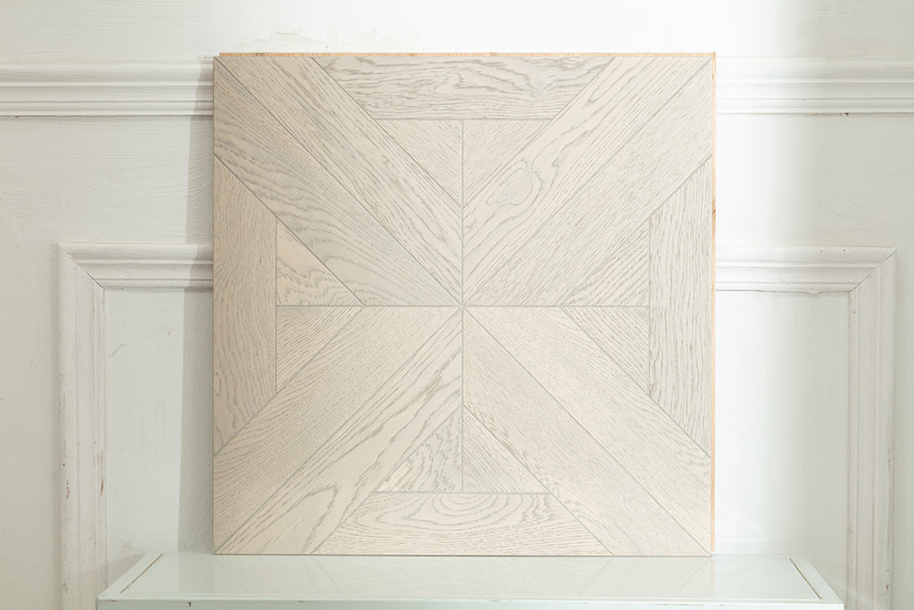 9152 Art Parquet Full Birch Multi-layer Core Solid Wood Oak Veneer Skid-resistant Flush Joint Engineered Flooring