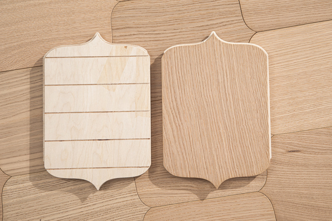 YXPX622 Oak Cartouche Curved Classic Elegant Parquet Flooring | Shield Series