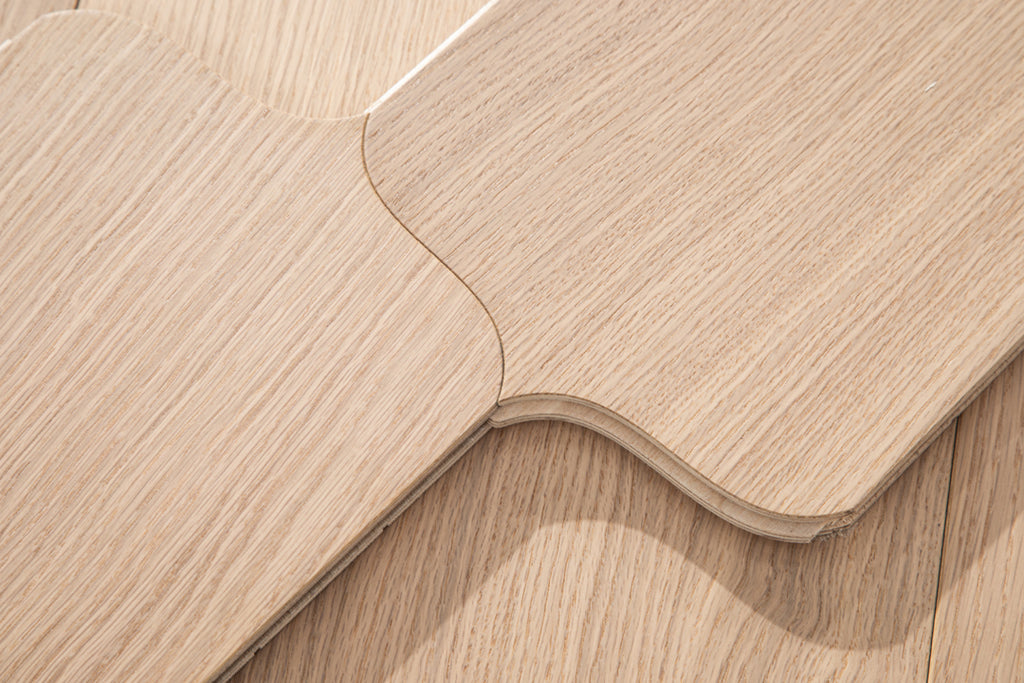 YXPX622 Oak Cartouche Curved Classic Elegant Parquet Flooring | Shield Series