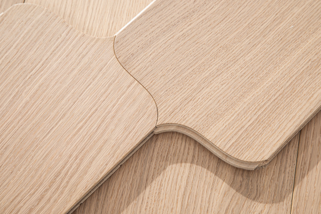 YXPX622 Oak Cartouche Curved Classic Elegant Parquet Flooring | Shield Series