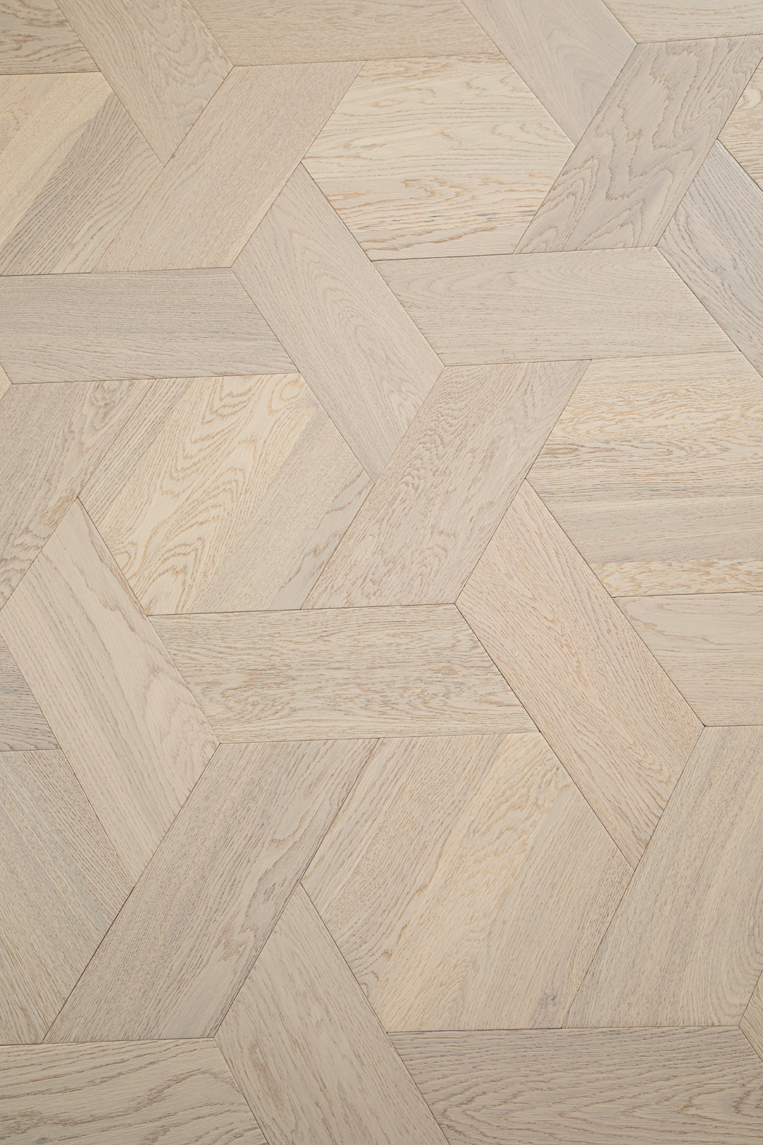 YXPX626 Light Oak Hexagonal Chevron Modern Geometric Parquet Flooring | Honeycomb Motif Series