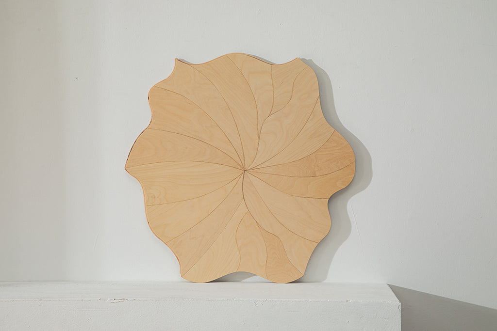 YXP383 White Birch Blooming Petal Parquet Flooring | Peony Series