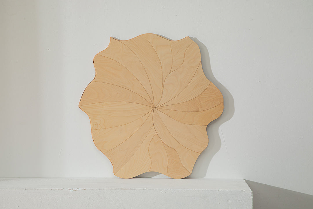 YXP383 White Birch Blooming Petal Parquet Flooring | Peony Series