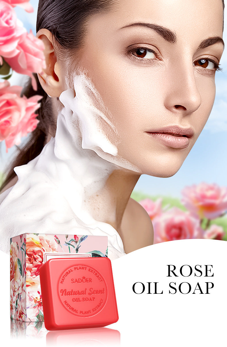 Full English Plant and Fruit Scented Soap100g SADOER Cleansing, Moisturizing Handmade Soap  Wholesale